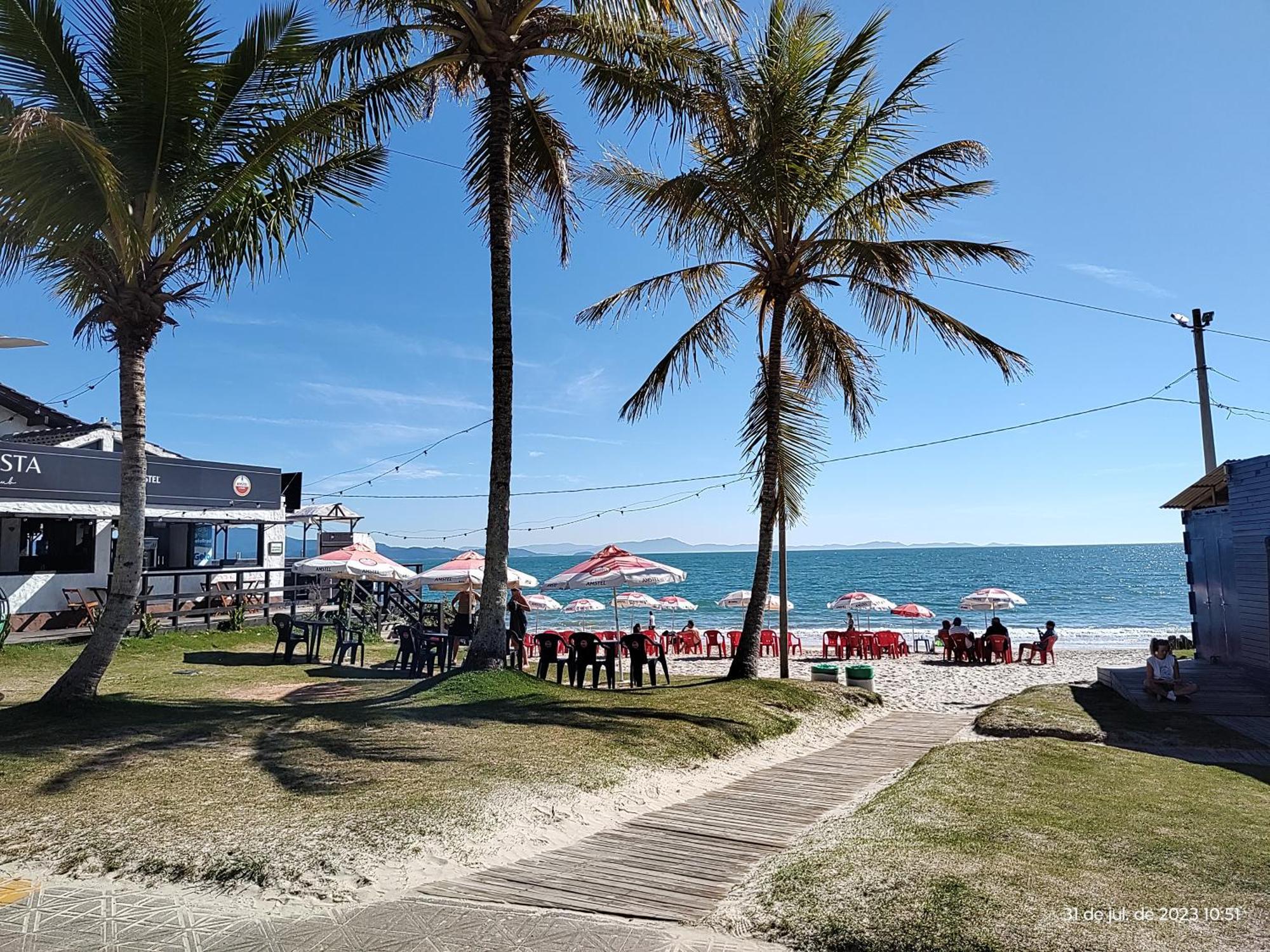 Apto 20 metros do mar. Florianopolis Exterior foto