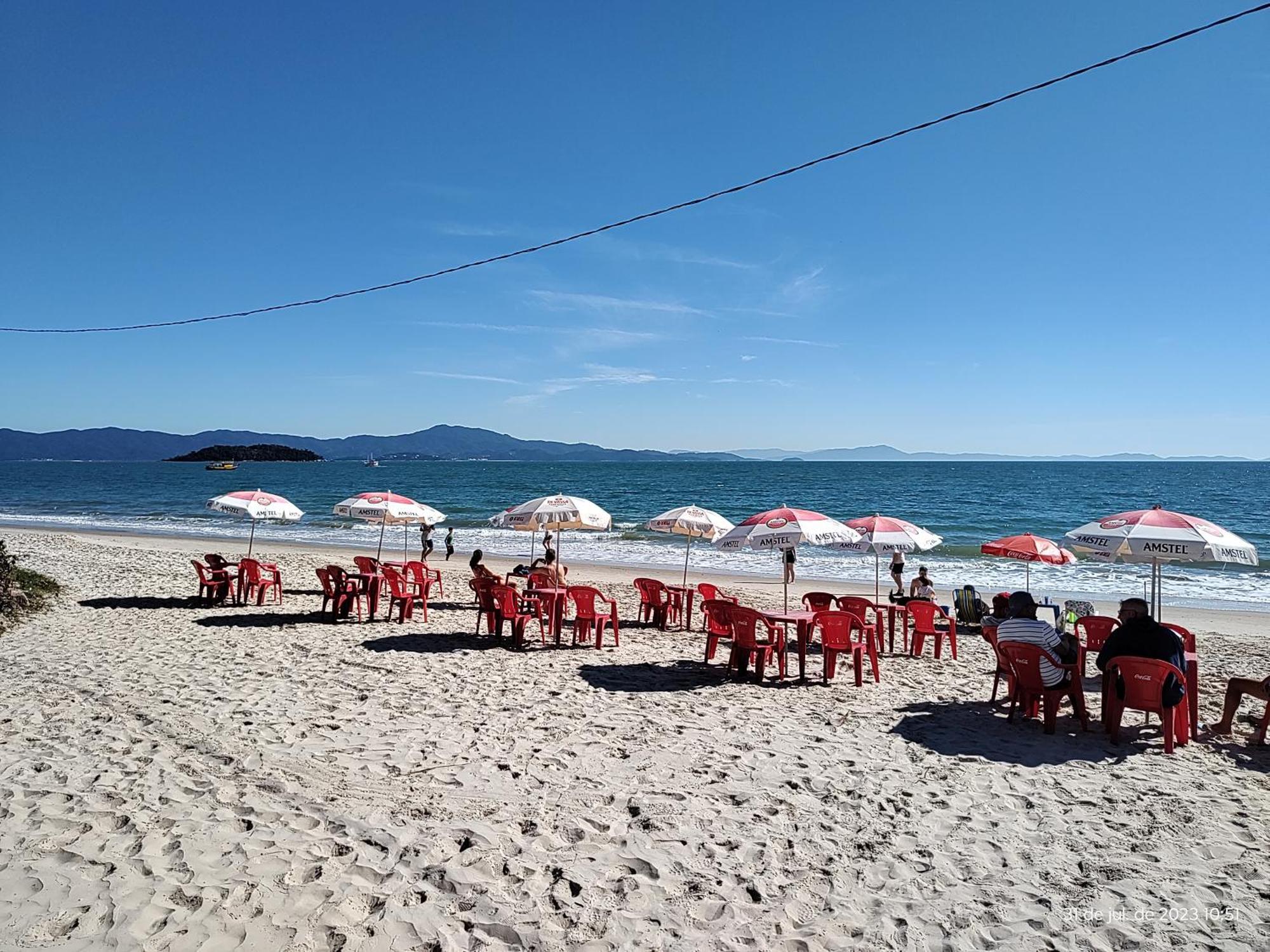 Apto 20 metros do mar. Florianopolis Exterior foto