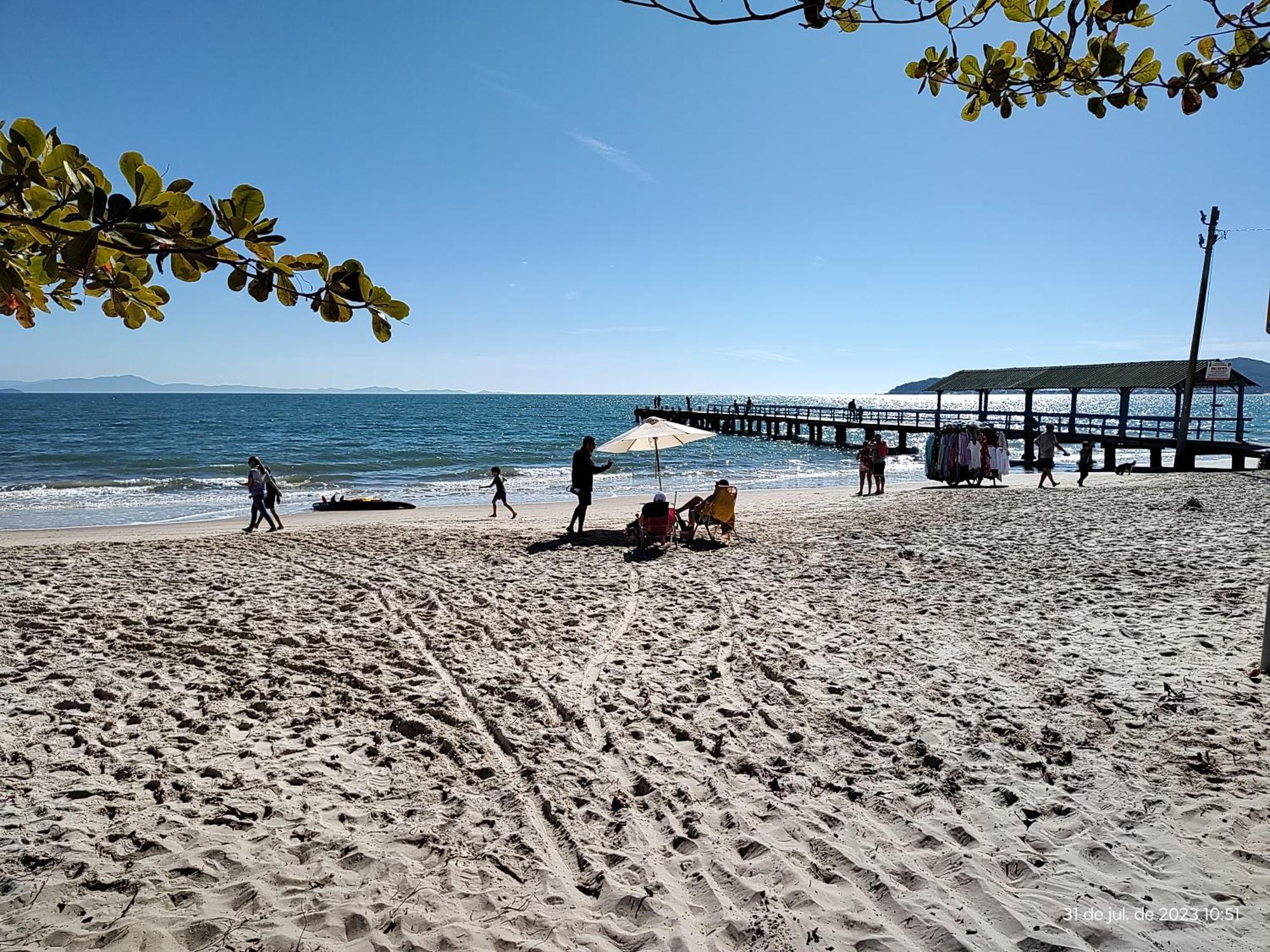 Apto 20 metros do mar. Florianopolis Exterior foto